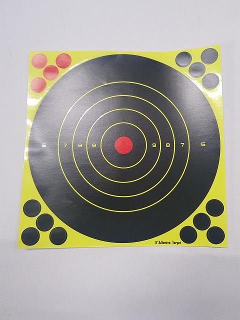 8 Inch / 20cm Splatter Target Pape ( 25 stuks )-2646-a